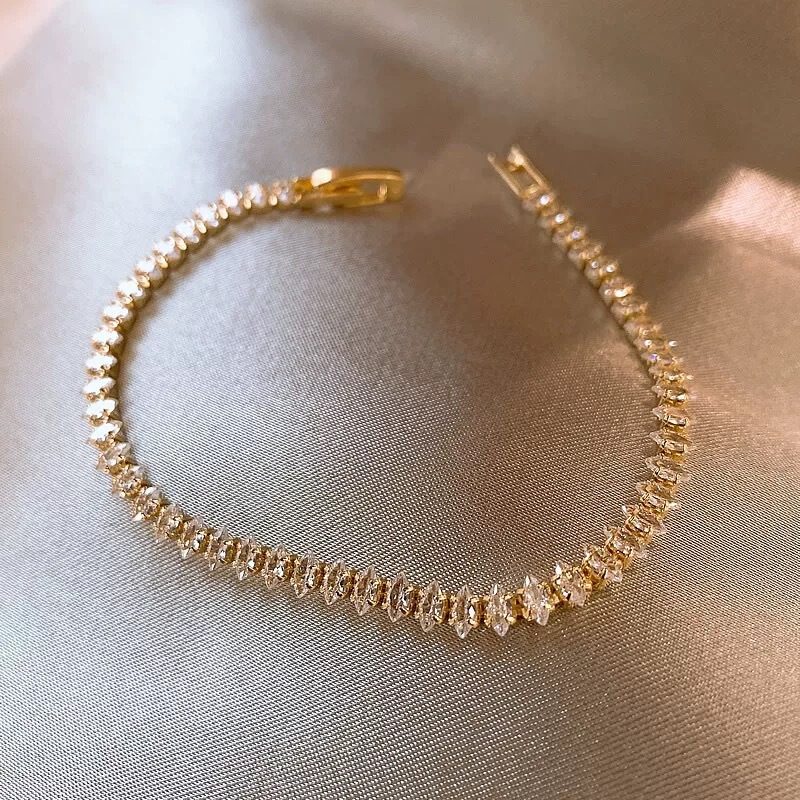 Classic Marquise Bracelet, Simple and Fashionable, Exquisite Bracelet, Shipped by Manufacturer, Aliexpress Hot Item, Export Bracelet