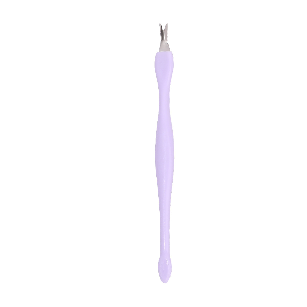 10.8CM dead skin peeling fork in bulk light purple