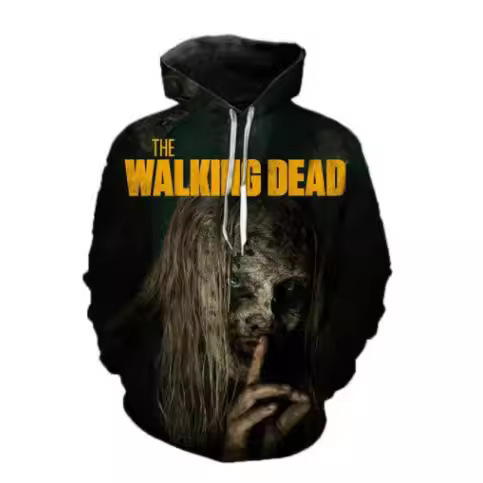 "The Walking Dead" men's and women's dresses of super -size T…