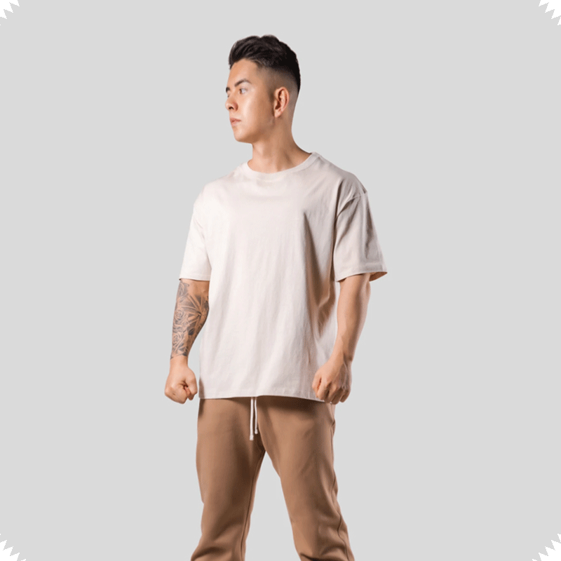 로고가없는 얕은 카키