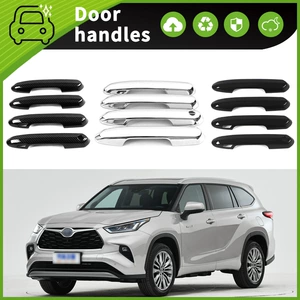 21-24 Toyota Highlander qapı qolu dekorativ qapı çanağı, cızılmaya qarşı aksesuar