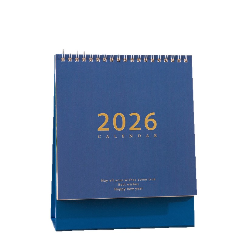 2026年新款台历定制工作办公学习打卡自律计划本桌面摆件创意日历|undefined