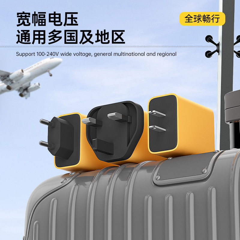 跨境120W多口充电头 双USB+双TYPEC手机快充头欧美英规多口充电器|undefined