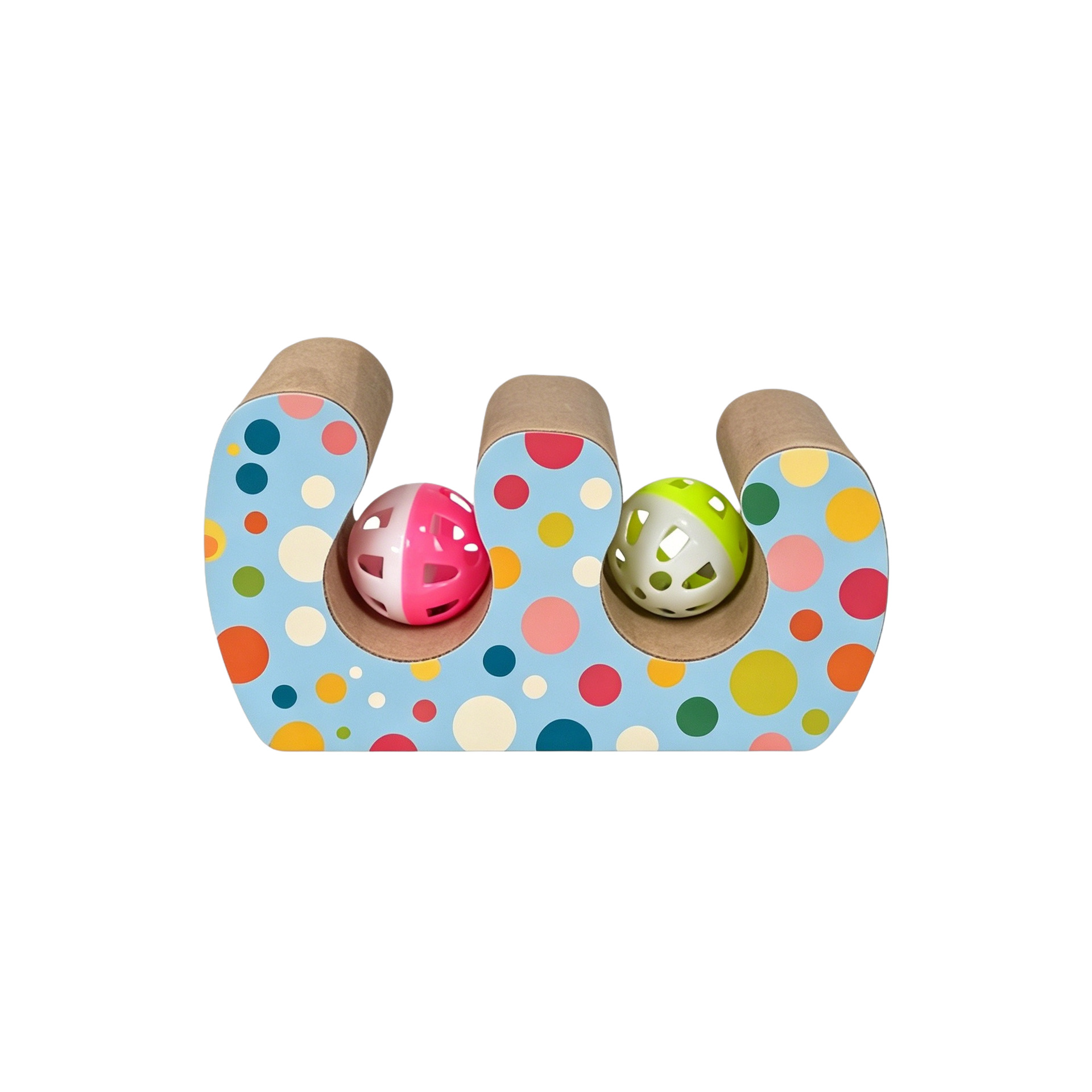 Órgano para gatos Juguetes para gatos con campana auto-hi para aliviar el aburrimiento Nido de gatos Garras de molienda para gatos Juguetes para gatos resistentes a agarrar papel corrugado
