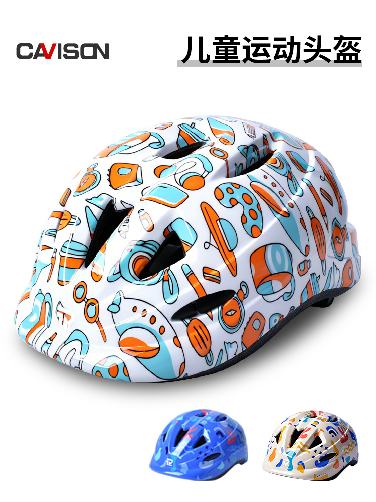 Casco de ciclismo para niños equilibrado rueda deslizante casco de seguridad anti-caída integral para equipos deportivos al aire libre