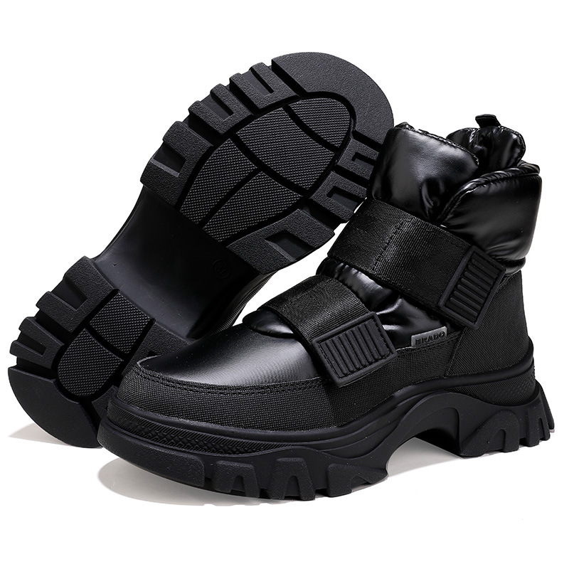 botas de nieve de invierno de lana de comercio exterior ruso con suela antideslizante transfronteriza grande