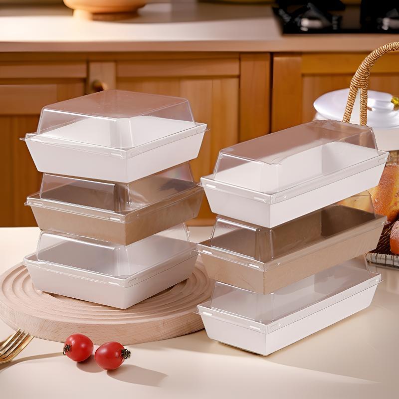 Ripi Cat Sandwich Packaging Box Disposable Meat Fines Beckham Box Anti-fog Cover West Point Cake Paper Plastic Box Thickened Ripi Cat Sandwich Packaging Box Disposable Meat Fines Beckham Box Anti-fog Cover West Point Cake Paper Plastic Box Thickened