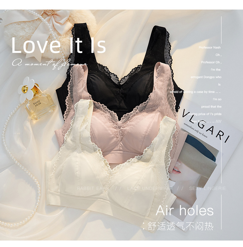 Y8018 ropa interior de las mujeres pecho grande que adelgaza el pecho ajustable que recoge el traje del sujetador del cordón del chaleco anti-sagging