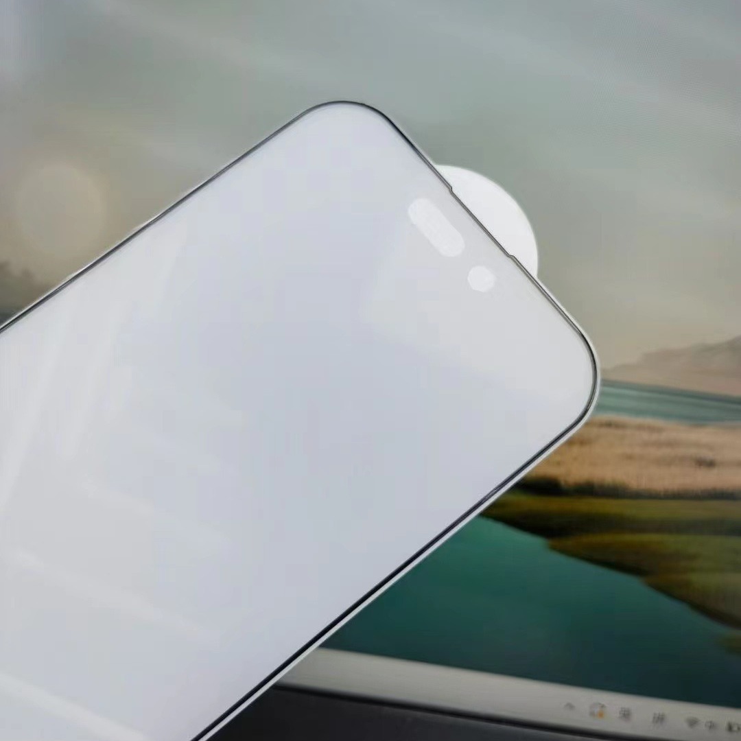 Adecuado para iPhone15 no flash película templada de alta transparente Apple 15PROMAX mate templado protección de pantalla