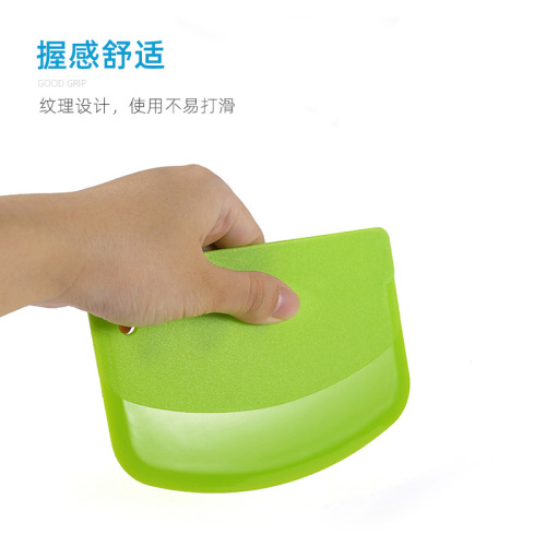 Baking tools plastic scraper plastic section slice scraper intestine powder scraper baking tools cake making tools