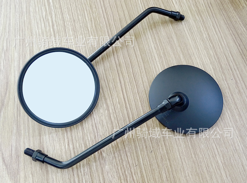 Factory wholesale European and American modified rearview mirrors for motorcycles and electric vehicles, round retro wide-angle reversing mirrors