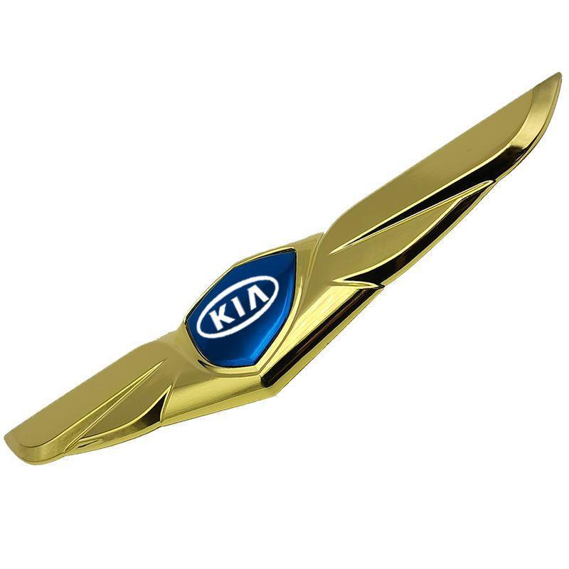 Special Kia Car Sticker K3 k2 k5 KX7 Auto Supplies Smart Running Car Head Cover Metal Personality Exterior Modification Standard