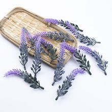 欧式仿真植毛薰衣草浪漫家居装饰假花户外婚庆路引酒店布置仿真花