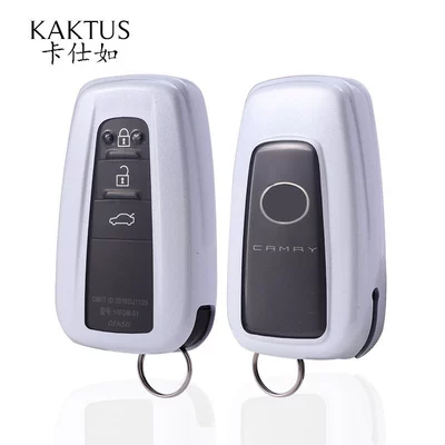 KAKTUS car key case: Car key bag - pearl-white