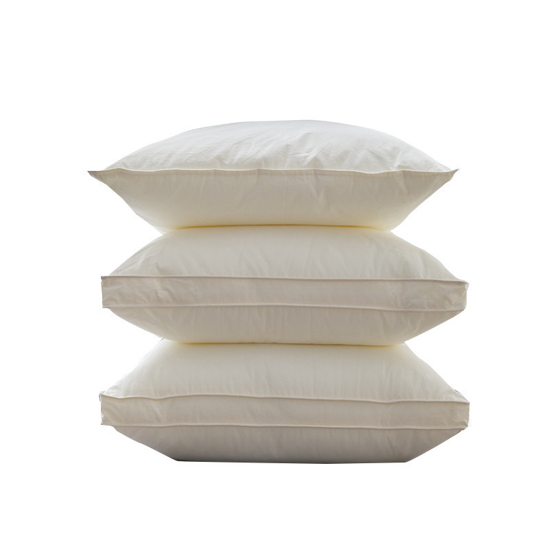 A class no-fluorescent pillow from Manufacturer A, Xinjiang all-cotton five-star hotel down feather pillow, traceless dropshipping