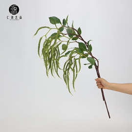 工厂直销 垂吊柳条柔丽丝仿真花插花配材 家居装饰花艺绿植造景类
