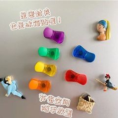 Magnetic refrigerator clip sealing food snack sealing clip plastic fresh-keeping clip moisture-proof kitchen household sealing clip