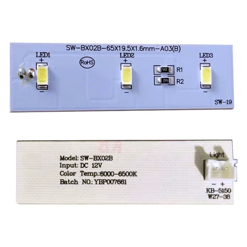 Подходит для светодиодной ленты холодильника Electrolux ZBE2350HCA, светильника SW-BX02B Omar, освещения холодильной техники Xinfei.