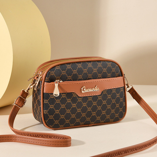 Bags women's bag crossbody summer  new fashion niche texture single shoulder cross bag source manufacturer wholesale