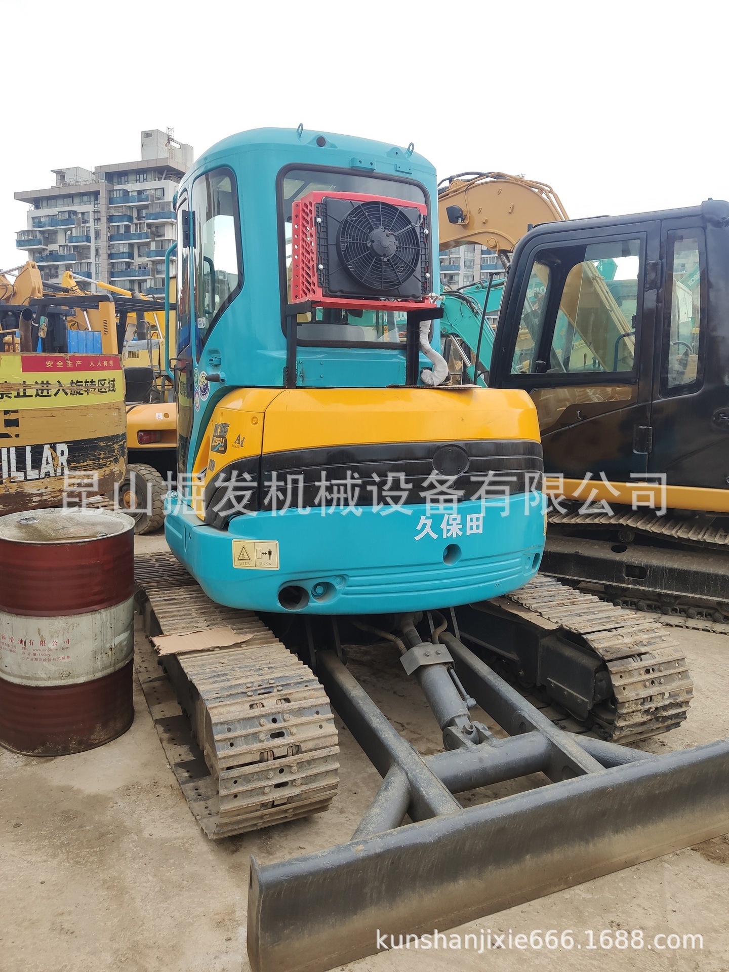 二手挖掘机久保田KX161 155 160 170 挖土机 5吨小钩机