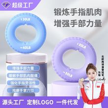硅胶握力圈双力度手部手臂手指力量训练康复专用男女手劲握力器