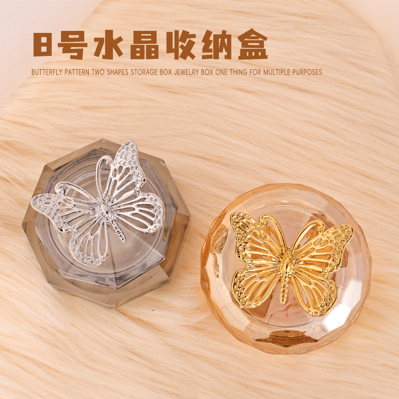 Nuevo cristal transfronterizo de cristal cubierto de vidrio de manicuras para engrosar las uñas 8 mostrando la taza de herramientas de lavado de lápiz