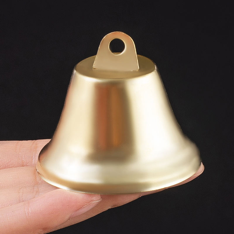 Selected Christmas bell handmade diy Golden opening speaker small bell metal bell accessories pendant wholesale Selected Christmas bell handmade diy Golden opening speaker small bell metal bell accessories pendant wholesale