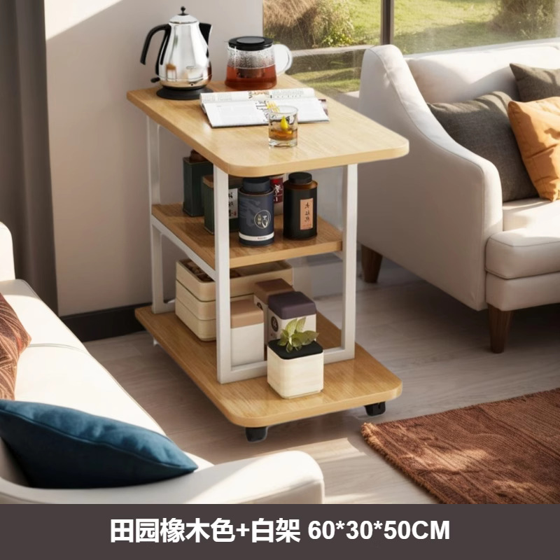 [메인사진 + 탈착식 바퀴 + 빠른 배송 가능] 패스토럴 오크 컬러 + 화이트 프레임