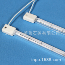 半镀白卤素石英电热管 钨丝短波红外线电热管 快速升温灯管