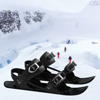 Новые легкие лыжные туфли MiniSki Skates, мини-лыжные туфли, зимние виды спорта на открытом воздухе, сноуборд, снег