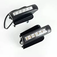 Подходящие для Toyota Prado 03-09 дневные ходовые огни, модифицированные светодиодные противотуманные фары Toyota старого образца.