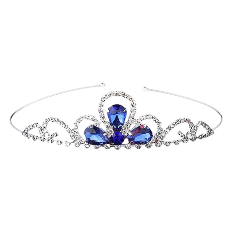 Nueva Europa y América rhinestone tocado banquete exquisito diamante accesorios para el cabello diadema fábrica directa joyería de plata al por mayor