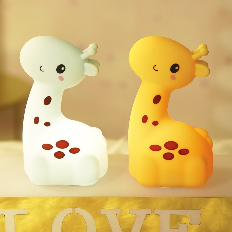Giraffe Pat Light Night Light Stall Luminous Toy Creative Gift Bedside Pat Light Night Light Cartoon_voghion.com