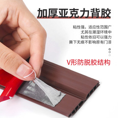 Cross-border door bottom seal, specialized windproof air leakage strip for door bottom, house door glass door bottom wind stop strip magic tool