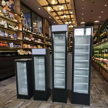 Mini LED láser LOGO refrigerador de bebidas refrigerador pequeño mostrador de bebidas energéticas