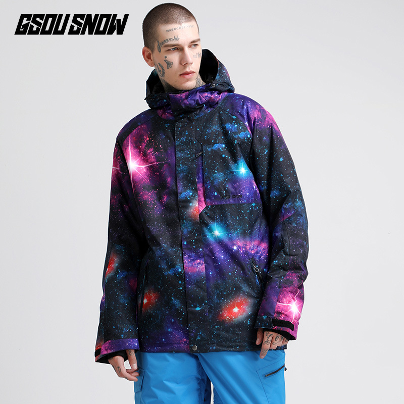 Heren skikleding Zuid-Korea dikke warme sneeuwpak winddicht waterdicht dubbel snowboard snowboardpak heren_voghion.com