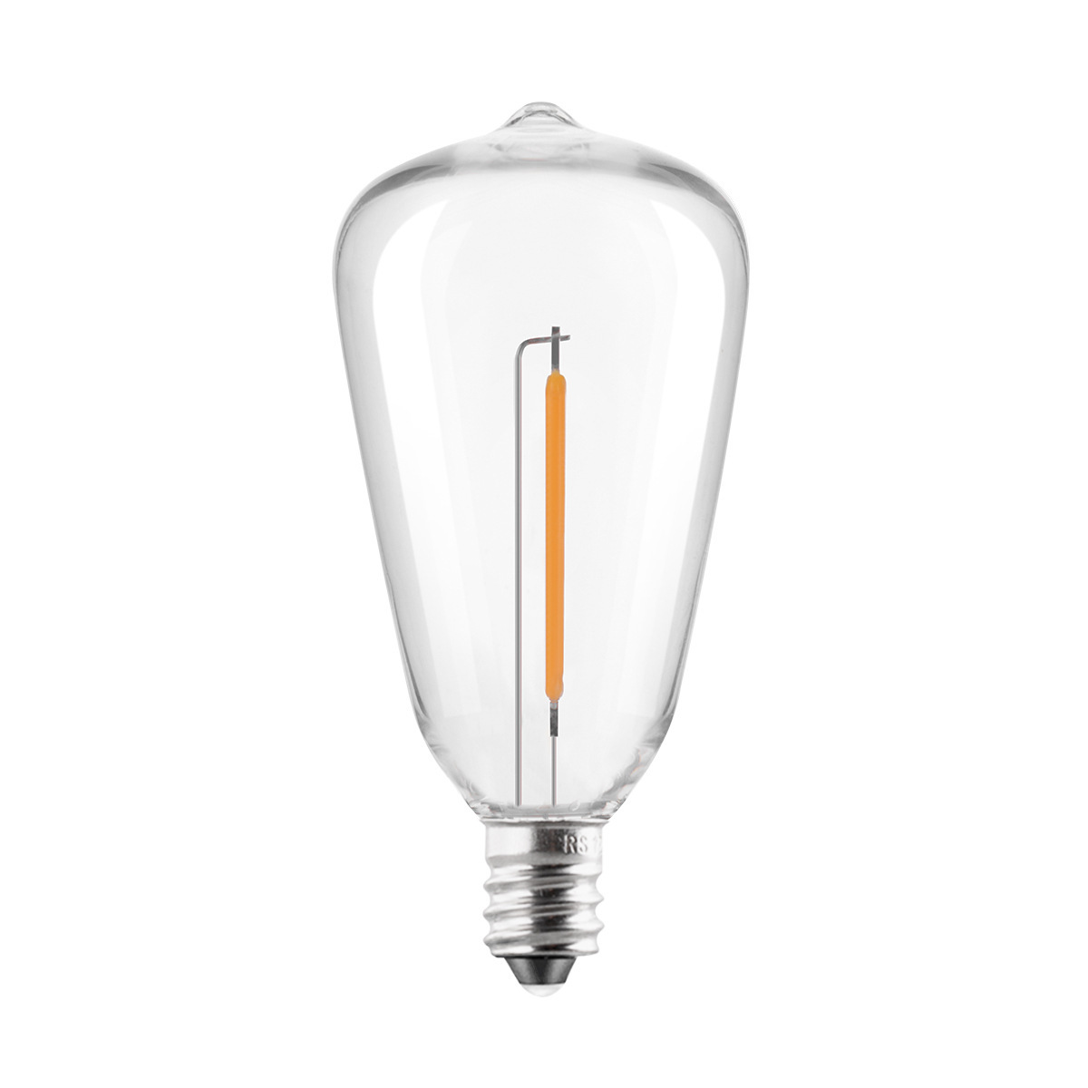 Bulb, LED travel waterproof pacifier, 1W, E12, with screw socket