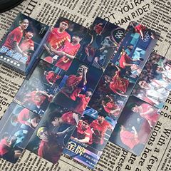 莎頭CP組合鐳射小卡王楚欽孫穎莎周邊同款自印小卡片拍立得明信片