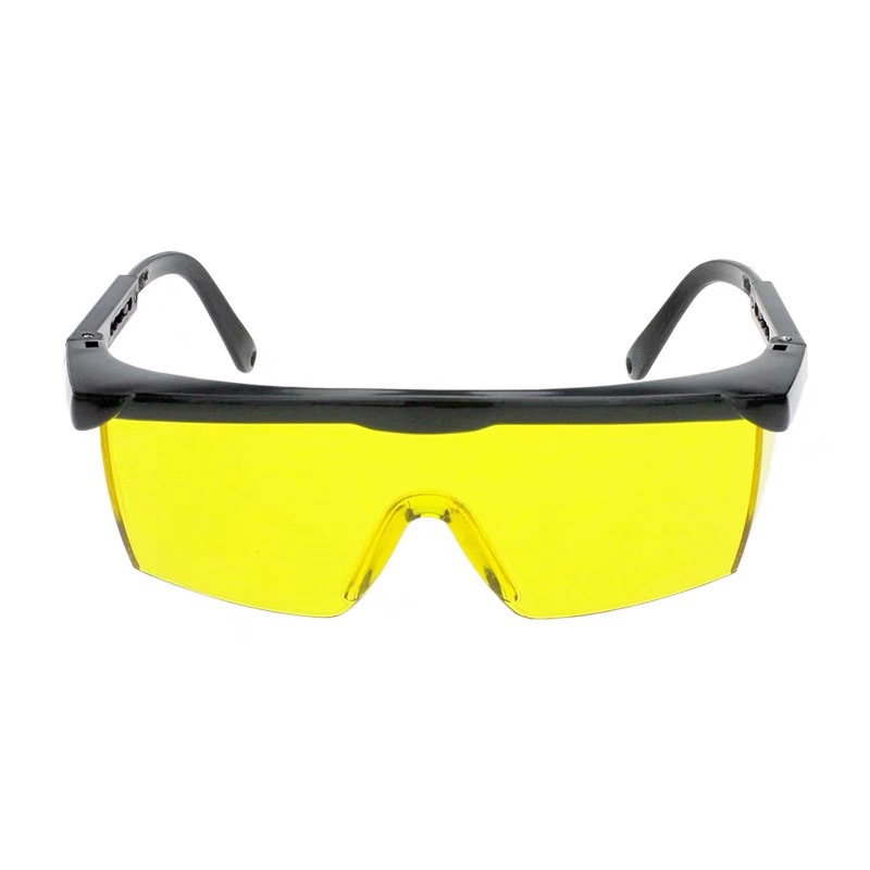 УФ-очки для обнаружения дефектов методом светоотверждения магнитной пыли, 395 нм, для флуоресцентных реагентов, фильтрующие фиолетовое и синее свето