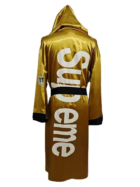 Men's and Women's New Sanda Muay Thai Boxing Appearance Boxing Robe Hooded Adult Boxing Cloak Boxing Cloak Boxing Robe