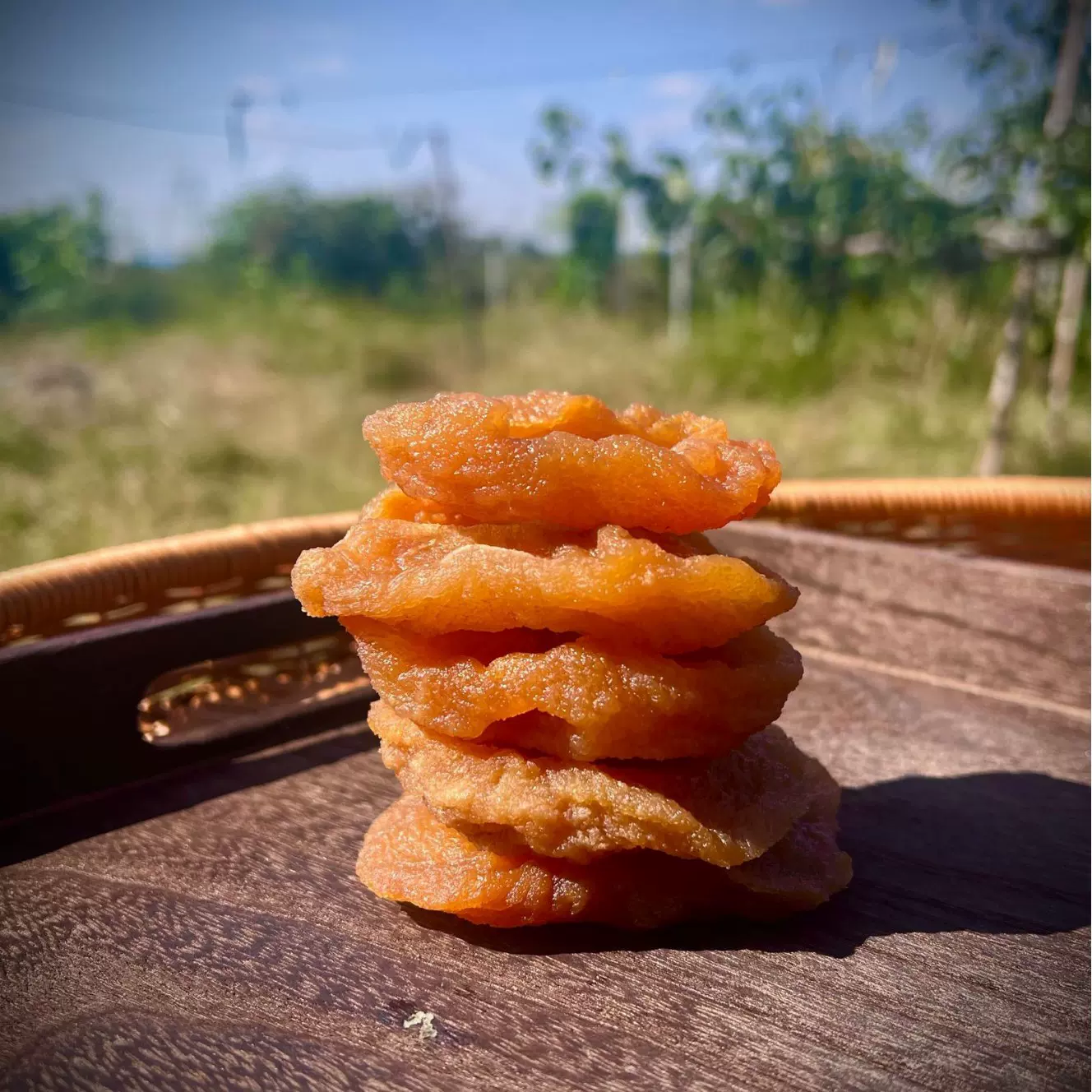 古法蒸晒秋月梨干秋月梨三蒸三晒营养源头工厂直供绿色食品水果