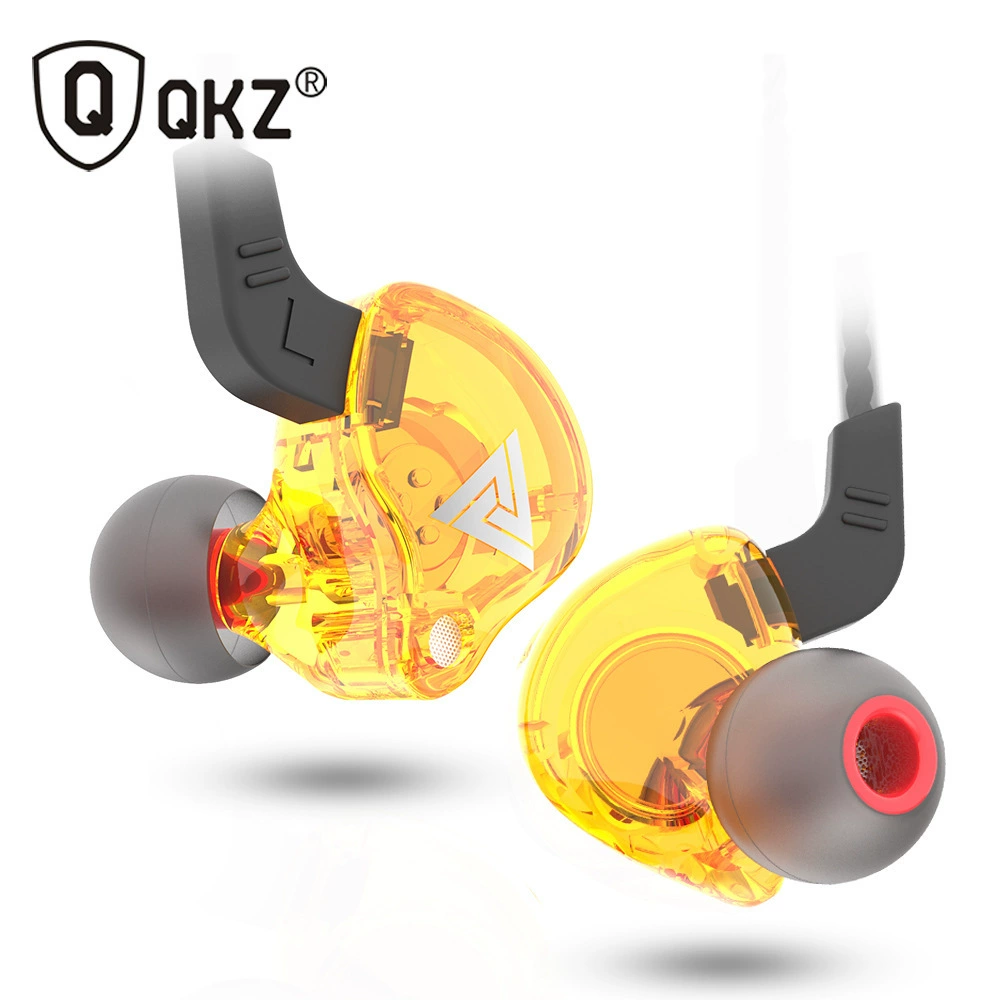 Qkz AK6 Спортивные наушники прежней подготовки Базовый бас Мобильные наушники Магический звук Pinoma Взрыв