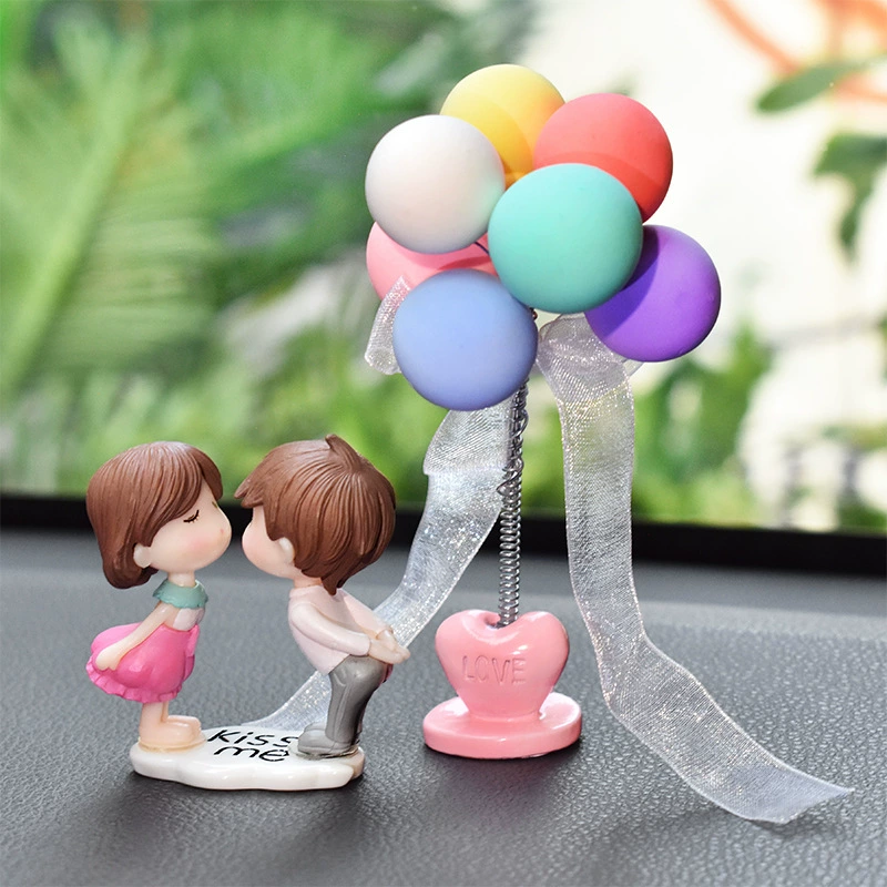 Автомобильный прибор Power Swing внутри автомобиля пара"кבאbebe Cartoon Swing Couple Creative Office Table Factory