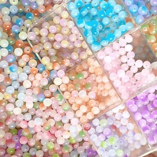 50�wһ���b8MM�pɫ�����ɫɢ�鲣��������������DIY�ֹ�����A��