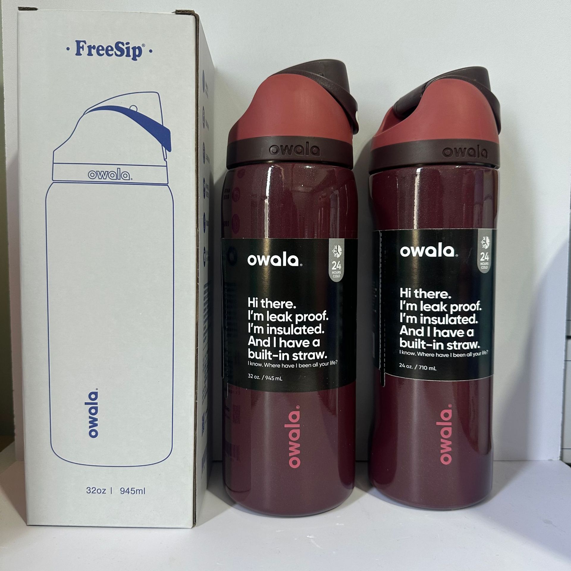 Owala en stock de gran capacidad portátil hervidor de agua al aire libre para hombres tazas de agua caliente de moda para mujeres tazas de fruta deportivas al por mayor