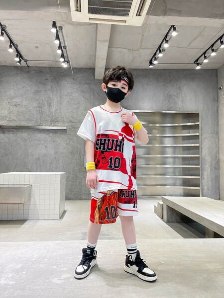 Children's basketball uniform