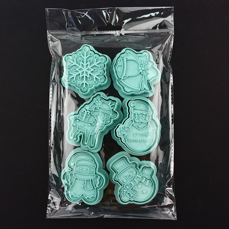 Navidad 3D 3D Stereo modelo de galletas boda Día de San Valentín astronauta animal OVNI Alien monstruo galleta molde
