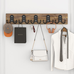 Hook-style, no-drill wall mount—traceless design for bathroom, kitchen, and behind-the-door clothing storage. Strong, adhesive hook—no nails required!