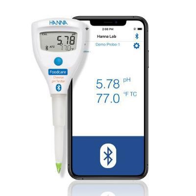 哈纳 HI9810322 奶酪pH测定仪酸碱度计pH测试仪酸碱度测试仪