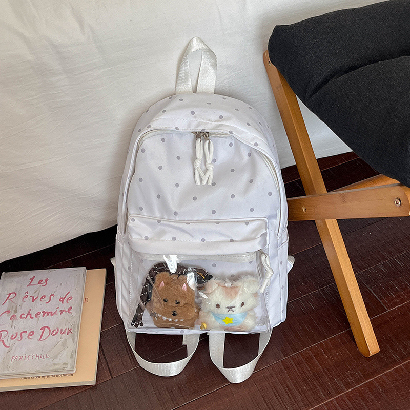 Nueva moda mochila de moda para mujeres fresca dulce gran capacidad de moda ocio para estudiantes de clase mochila simple